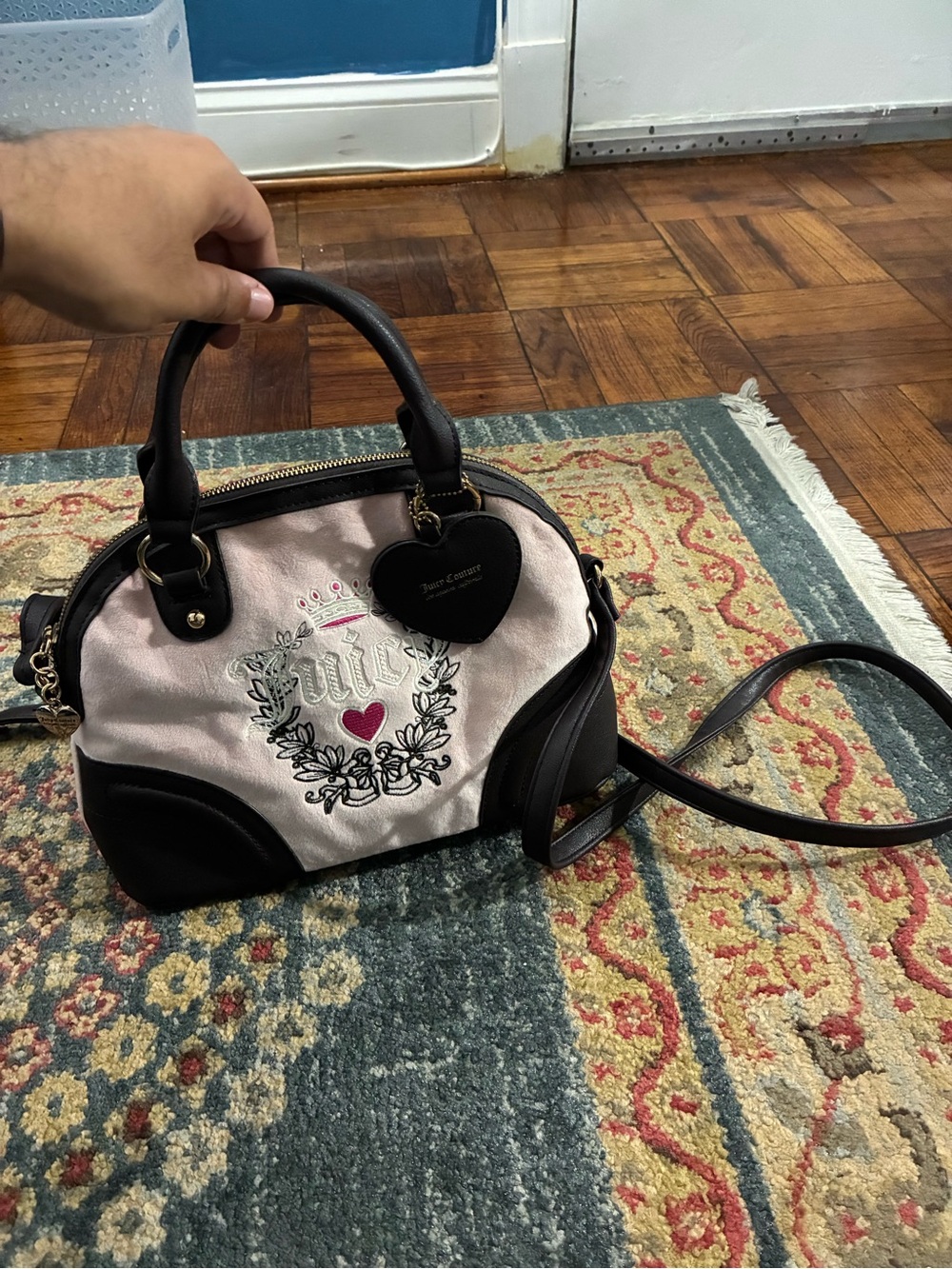 Juicy Couture Heritage Dome Small Satchel Nag- NWOT
